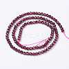 Natural Garnet Beads Strands LS-G-D167-B-2mm-3