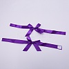 Bowknot Satin Ribbon SRIB-WH0007-07F-1