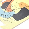 Paper Hair Clip Display Cards DIY-B061-09C-3