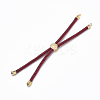 Nylon Twisted Cord Bracelet Making MAK-T003-16G-2