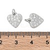 SHEGRACE Valentine's Day Brass Clear Cubic Zirconia Pendants XGRQ3K134-539P-3