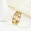 Ion Plating(IP) 304 Stainless Steel Finger Ring for Women RJEW-A052-03A-G01-1