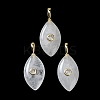 Natural Quartz Crystal Pendants GG-CBA1AE1-02G-05-1