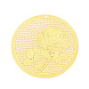 Brass Filigree Big Pendants KKC-T003-05G-1