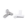 Alloy Pendants ALRI-N039-001T-RS-3