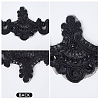 3 Yards Polyester Flower Lace Ribbon OCOR-WH20001-20A-5