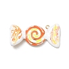 304 Stainless Steel Pendants STAS-C174-08G-02-1