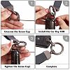 Genuine Leather Car Key Keychain JX273D-4