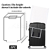 Transparent PVC Luggage Cover AJEW-WH20080-52H-2
