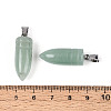 Natural Green Aventurine Pendants G-N349-16P-04-3