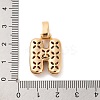 Brass Micro Pave Cubic Zirconia Pendants KK-C076-29H-G02-3