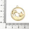 304 Stainless Steel Enamel Pendants STAS-L022-565G-01-3