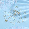 160Pcs Brass Open Jump Rings KK-LP0004-65-1