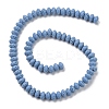Synthetic Lava Rock Beads Strands G-B087-02A-08-2