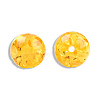 Resin Imitation Amber Beads RESI-N034-15-C02-1