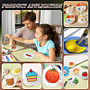 30Pcs Wood Pulp Cotton Sponge Cleaning Cloths AJEW-BC0009-67A-5