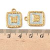 304 Stainless Steel Enamel Pendants STAS-U057-18G-3