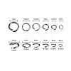 304 Stainless Steel Open Jump Rings STAS-CJ0001-113-2
