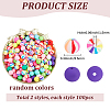 2 Bags 1 Styles Handmade Polymer Clay Beads CLAY-SC0002-85B-2