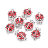 Alloy Enamel Links connectors LS-ENAM-P147-1-1
