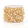 Brass Handmade Beaded Chain CHC-I031-03G-1-1