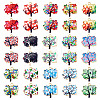 30Pcs 15 Colors Alloy Enamel Pendants ENAM-TA0009-02-3