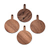 Walnut Wood Pendants WOOD-T032-23-1