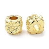 Rack Plating Alloy Beads PALLOY-D024-07B-G-3