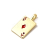 Rack Plating Brass Pendants X1-KK-A268-01G-01-2