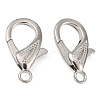 Zinc Alloy Lobster Claw Clasps LS-PALLOY-D008-P-2
