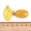 Natural Agate Dyed Pendants G-Q172-07P-03-3