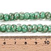 Luminous Handmade Gold Foil Glass Beads Strands FOIL-N029-02A-06-5