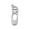 Non-Tarnish 304 Stainless Steel Pendants LS-STAS-O005-16P-1