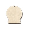 Single Face Printed Wood Pendants LS-WOOD-H102-02B-3