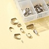 220Pcs 8 Style 304 Stainless Steel Snap on Bails STAS-FS0001-26-4