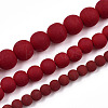 Opaque Glass Beads Strands GLAA-T032-P4mm-MD05-4
