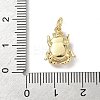 Insect Themes Brass Enamel Pendants X-KK-B155-01B-01G-3