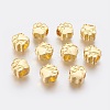 Tibetan Style Zinc Alloy Dog Paw Prints European Beads LS-MPDL-R038-008G-RS-1