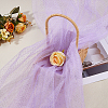 Polyester Mesh Lace Fabric DIY-WH0504-430C-4
