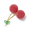 ABS Plastic Imitation Pearl Pendants PALLOY-JF03836-4