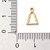 304 Stainless Steel Charms STAS-R003-01G-06-3