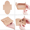 Vintage Square Heart Buckle CD Envelopes DIY-WH0092-01-3