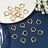 SHEGRACE Brass Leverback Earring Findings XGR0015G-72G-4