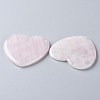 Natural Rose Quartz Cabochons G-F697-F02-3
