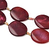 Natural Fire Crackle Agate Beads Strands G-P605-L03-01C-4