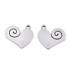 Non-Tarnish 201 Stainless Steel Pendants STAS-S081-086-2