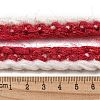 Two Tone Polyester Crochet Lace Trim OCOR-Q058-18-2