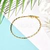 304 Stainless Steel Venetian Chain Necklaces & Bracelet Set SJEW-JS01216-5