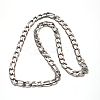 Tarnish Resistant 304 Stainless Steel Figaro Chain Necklaces LS-NJEW-H421-3-1