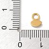 Ion Plating(IP) 304 Stainless Steel with Rhinestone Charms STAS-G351-12G-03-3